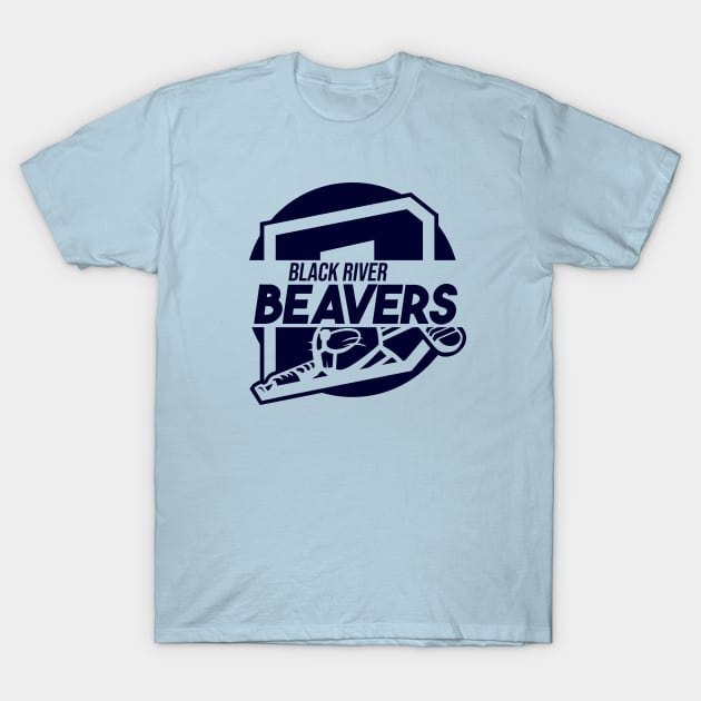 Name Thru Logo - Beavers 1 T-Shirt by SDCHT